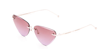 Enni Marco Gold 18 Karat 🇮🇹 Cat Eye ( Made in Italy ) Women Sunglasses (UV) - نضاره دوت كوم | رقم 1 للنظارات الأصليه في مصر