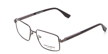 Enni Marco 🇮🇹 Square ( Made in Italy ) Men Optical Frames - نضاره دوت كوم | رقم 1 للنظارات الأصليه في مصر