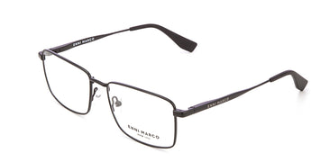 Enni Marco 🇮🇹 Square ( Made in Italy ) Men Optical Frames - نضاره دوت كوم | رقم 1 للنظارات الأصليه في مصر