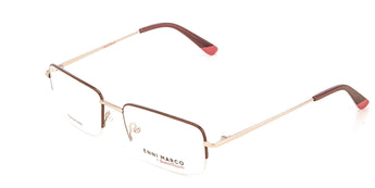 Enni Marco 🇮🇹 Rectangle ( Made in Italy ) Men Optical Frames - نضاره دوت كوم | رقم 1 للنظارات الأصليه في مصر
