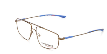 Enni Marco 🇮🇹 Square ( Made in Italy ) Men Optical Frames - نضاره دوت كوم | رقم 1 للنظارات الأصليه في مصر