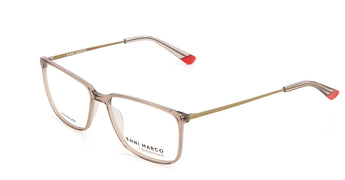 Enni Marco 🇮🇹 Square ( Made in Italy ) Men Optical Frames - نضاره دوت كوم | رقم 1 للنظارات الأصليه في مصر