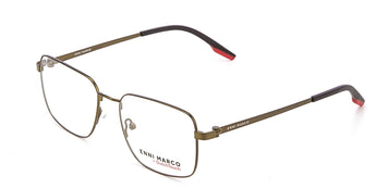 Enni Marco 🇮🇹 Square ( Made in Italy ) Men Optical Frames - نضاره دوت كوم | رقم 1 للنظارات الأصليه في مصر