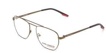 Enni Marco 🇮🇹 Square ( Made in Italy ) Men Optical Frames - نضاره دوت كوم | رقم 1 للنظارات الأصليه في مصر