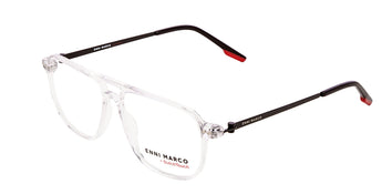 Enni Marco 🇮🇹 Square ( Made in Italy ) Men Optical Frames - نضاره دوت كوم | رقم 1 للنظارات الأصليه في مصر