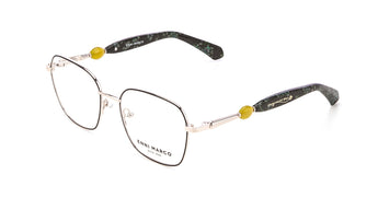 Enni Marco 🇮🇹 ( Made in Italy ) Square Women's Optical Frame - نضاره دوت كوم | رقم 1 للنظارات الأصليه في مصر
