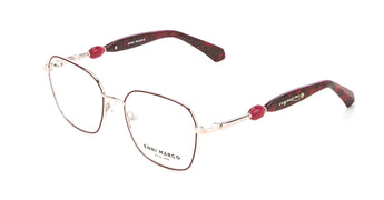 Enni Marco 🇮🇹 ( Made in Italy ) Square Women's Optical Frame - نضاره دوت كوم | رقم 1 للنظارات الأصليه في مصر