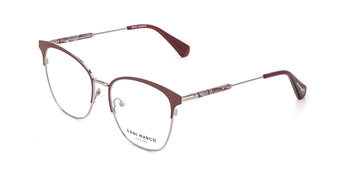 Enni Marco 🇮🇹 ( Made in Italy ) Square Women's Optical Frame - نضاره دوت كوم | رقم 1 للنظارات الأصليه في مصر