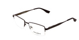 Enni Marco 🇮🇹 ( Made in Italy ) Square Men's Optical Frame Half Frame - نضاره دوت كوم | رقم 1 للنظارات الأصليه في مصر