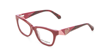 Enni Marco 🇮🇹 ( Made in Italy ) Square Women's Optical Frame - نضاره دوت كوم | رقم 1 للنظارات الأصليه في مصر