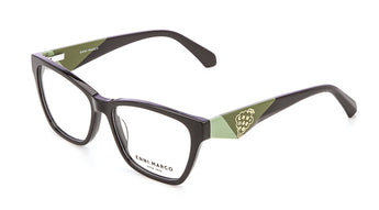 Enni Marco 🇮🇹 ( Made in Italy ) Square Women's Optical Frame - نضاره دوت كوم | رقم 1 للنظارات الأصليه في مصر