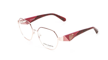 Enni Marco 🇮🇹 ( Made in Italy ) Square Women's Optical Frame - نضاره دوت كوم | رقم 1 للنظارات الأصليه في مصر