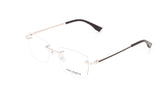 Enni Marco 🇮🇹 ( Made in Italy ) Square Men's Optical Frame Rimless - نضاره دوت كوم | رقم 1 للنظارات الأصليه في مصر