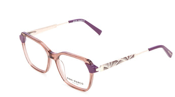 Enni Marco 🇮🇹 Square ( Made in Italy ) Women Optical Frames - نضاره دوت كوم | رقم 1 للنظارات الأصليه في مصر