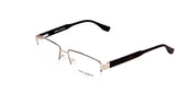 Enni Marco 🇮🇹 ( Made in Italy ) Rectangle Men's Optical Frame Half Frame - نضاره دوت كوم | رقم 1 للنظارات الأصليه في مصر