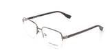 Enni Marco 🇮🇹 ( Made in Italy ) Rectangle Men's Optical Frame Half Frame - نضاره دوت كوم | رقم 1 للنظارات الأصليه في مصر