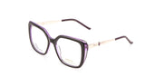 Enni Marco 🇮🇹 ( Made in Italy ) Square Women's Optical Frame - نضاره دوت كوم | رقم 1 للنظارات الأصليه في مصر