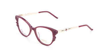 Enni Marco 🇮🇹 ( Made in Italy ) Cat Eye Women's Optical Frame Rimless - نضاره دوت كوم | رقم 1 للنظارات الأصليه في مصر