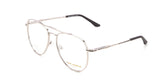 Enni Marco 🇮🇹 ( Made in Italy ) Aviator Men's Optical Frame - نضاره دوت كوم | رقم 1 للنظارات الأصليه في مصر