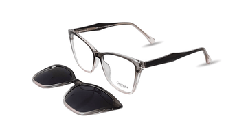 Gestapo Cat Eye Women Clip on Polarized - نضاره دوت كوم | رقم 1 للنظارات الأصليه في مصر