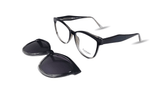 Gestapo Cat Eye Women Clip on Polarized - نضاره دوت كوم | رقم 1 للنظارات الأصليه في مصر