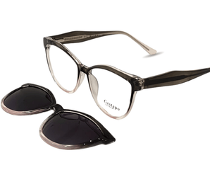Gestapo Cat Eye Women Clip on Polarized - نضاره دوت كوم | رقم 1 للنظارات الأصليه في مصر
