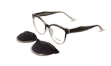 Gestapo Cat Eye Women Clip on Polarized - نضاره دوت كوم | رقم 1 للنظارات الأصليه في مصر