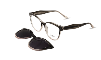 Gestapo Cat Eye Women Clip on Polarized - نضاره دوت كوم | رقم 1 للنظارات الأصليه في مصر