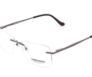 Mario Rossi 🇮🇹 ( Made in Italy ) Square Men's Optical Frames Rimless - نضاره دوت كوم | رقم 1 للنظارات الأصليه في مصر