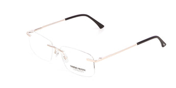 Mario Rossi 🇮🇹 ( Made in Italy ) Square Men's Optical Frames Rimless - نضاره دوت كوم | رقم 1 للنظارات الأصليه في مصر