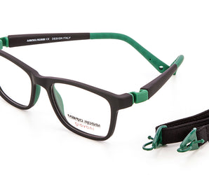 Mario Rossi 🇮🇹 ( Made in Italy ) Square KIDS from 4 : 7 Years Optical Frame