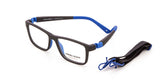 Mario Rossi 🇮🇹 ( Made in Italy ) Square KIDS from 7 : 10 Years Optical Frame - نضاره دوت كوم | رقم 1 للنظارات الأصليه في مصر