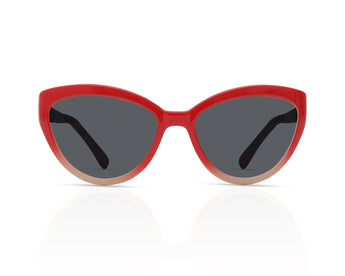 Mario Rossi 🇮🇹 ( Made in Italy ) Cat Eye Girl Sunglasses(UV) - { Junior 7 : 10 Years } - نضاره دوت كوم | رقم 1 للنظارات الأصليه في مصر
