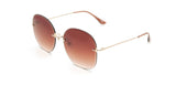 🇮🇹 Mario Rossi 🇮🇹 ( Made in Italy ) Round Women's Sunglasses(UV) - نضاره دوت كوم | رقم 1 للنظارات الأصليه في مصر