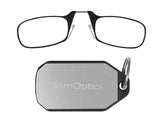 Reading Glasses Slim Optics + Silver Keychain - نضاره دوت كوم | رقم 1 للنظارات الأصليه في مصر