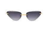 🇮🇹 Enni Marco 🇮🇹 ( Made in Italy ) CatEye Gold Women's Sunglasses(UV) - نضاره دوت كوم | رقم 1 للنظارات الأصليه في مصر
