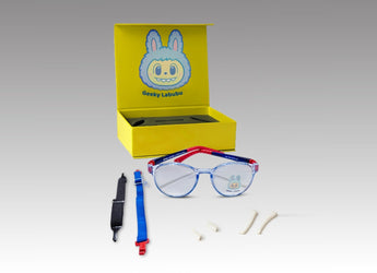 Geeky labubu Square KIDS Size Available From 5 : 12 Years - نضاره دوت كوم | رقم 1 للنظارات الأصليه في مصر