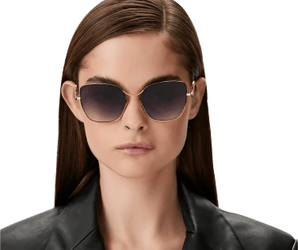 Baldinini 🇮🇹 Square Gold 24 karat ( Made in Italy ) Women's Sunglasses(UV) - نضاره دوت كوم | رقم 1 للنظارات الأصليه في مصر