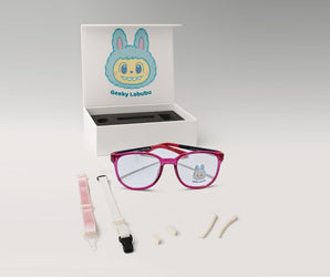 Geeky labubu Square KIDS Size Available From 5 : 12 Years - نضاره دوت كوم | رقم 1 للنظارات الأصليه في مصر