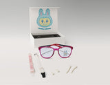 Geeky labubu Square KIDS Size Available From 5 : 12 Years - نضاره دوت كوم | رقم 1 للنظارات الأصليه في مصر