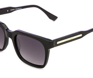 Enni Marco 🇮🇹 ( Made in Italy ) Square Men's Sunglasses Polarized (UV400) - نضاره دوت كوم | رقم 1 للنظارات الأصليه في مصر
