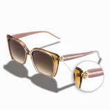 Enni Marco 🇮🇹 ( Made in Italy ) Square Women's Sunglasses (UV400) - نضاره دوت كوم | رقم 1 للنظارات الأصليه في مصر