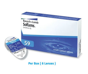 Comfort Soflens 59 - 6 Lenses Per Box - 3 Months Usage