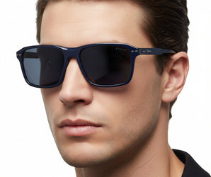 Falcon Square Men's Sunglasses(UV) - نضاره دوت كوم | رقم 1 للنظارات الأصليه في مصر