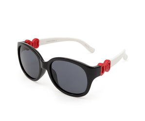 Mario Rossi 🇮🇹 ( Made in Italy ) Round Girl Sunglasses(UV) - { Junior 4 : 7 Years } - نضاره دوت كوم | رقم 1 للنظارات الأصليه في مصر