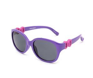 Mario Rossi 🇮🇹 ( Made in Italy ) Square Girl Sunglasses(UV) - { Junior 7 : 10 Years } - نضاره دوت كوم | رقم 1 للنظارات الأصليه في مصر