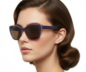 Mario Rossi 🇮🇹 ( Made in Italy ) Cat Eye Women's Sunglasses Polarized (UV) - نضاره دوت كوم | رقم 1 للنظارات الأصليه في مصر