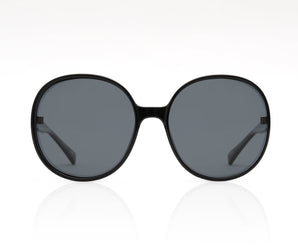 Mario Rossi  🇮🇹 ( Made in Italy ) Round Women's Sunglasses(UV) Polarized lens -
