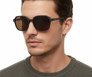 Mario Rossi 🇮🇹 ( Made in Italy) Square Unisex Sunglasses(UV) Polarized - نضاره دوت كوم | رقم 1 للنظارات الأصليه في مصر
