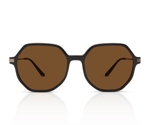 Mario Rossi  🇮🇹 ( Made in Italy ) Square Women's Sunglasses(UV) Polarized lens -